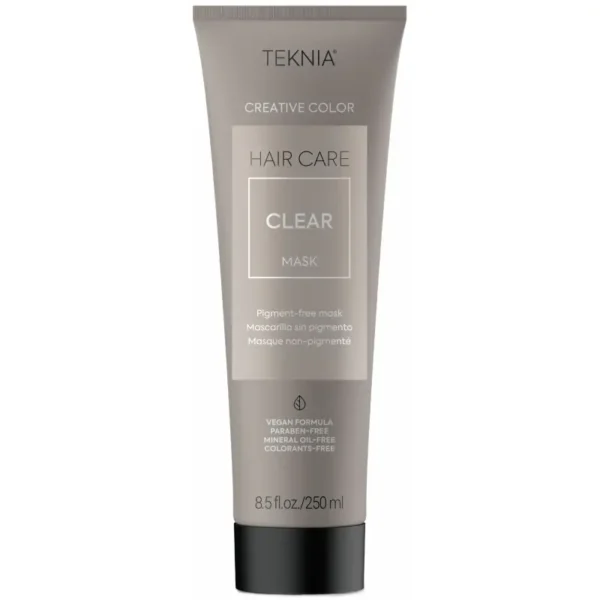 LAKME TEKNIA Creative Color Clear - begimentinė kaukė, skirta maišyti su dažančiomis kaukėmis, 250 ml