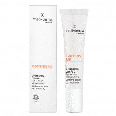 MEDI+DERMA C+EYE paakių kremas su vitaminu C, 15 ml