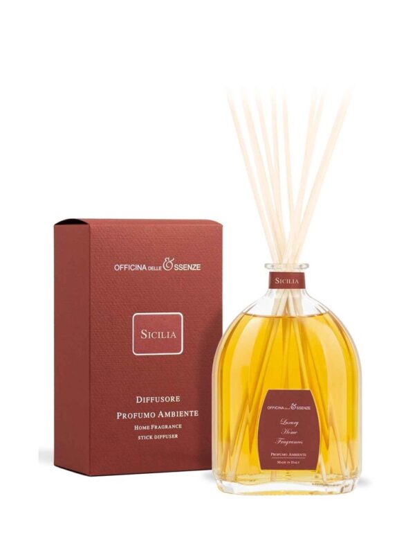 OFFICINA DELLE ESSENZE namų kvapas su lazdelėmis „Sicilia“ 250 ml