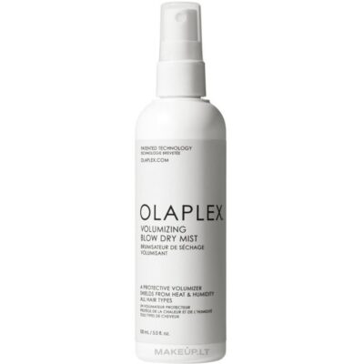 OLAPLEX volumizing blow dry mist - plaukams apimtiems suteikianti apsauga nuo karščio, 150ml