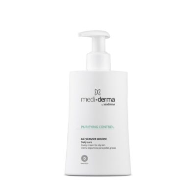 MEDI+DERMA AS bemuilis putojantis kreminis prausiklis su salicilo rūgštimi, 200 ml