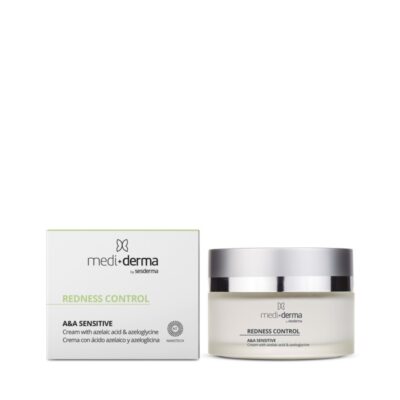 MEDI+DERMA A&A SENSITIVE raudonį mažinantis veido kremas, 50 ml