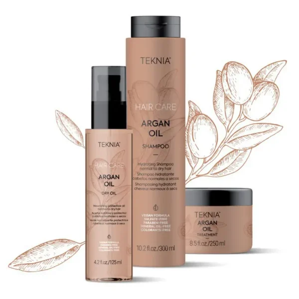 LAKME TEKNIA Argan Oil Shampoo šampūnas plaukams su argano aliejumi, 300 ml - Image 2