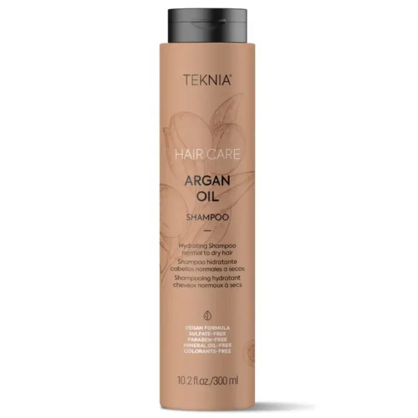 LAKME TEKNIA Argan Oil Shampoo šampūnas plaukams su argano aliejumi, 300 ml