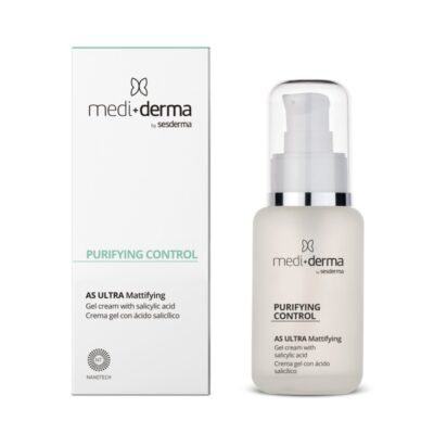MEDI+DERMA AS ULTRA sebumą reguliuojantis gelinis veido kremas, 50 ml