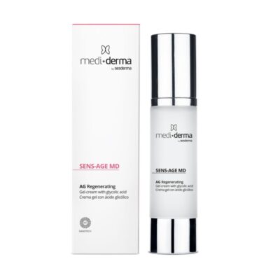 MEDI+DERMA AG REGENERATING gelinis veido kremas su glikolio rūgštimi, 50 ml