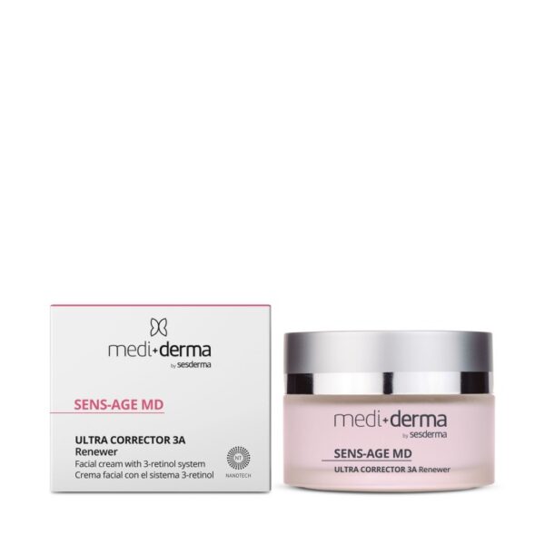 MEDI+DERMA ULTRA CORRECTOR 3A veido kremas su retinoliu, 50 ml