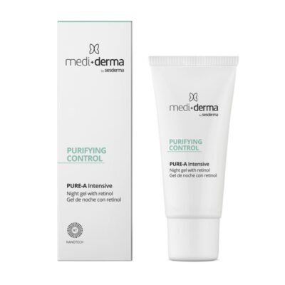 MEDI+DERMA PURE-A INTENSIVE naktinis sebumą reguliuojantis gelis, 30 ml