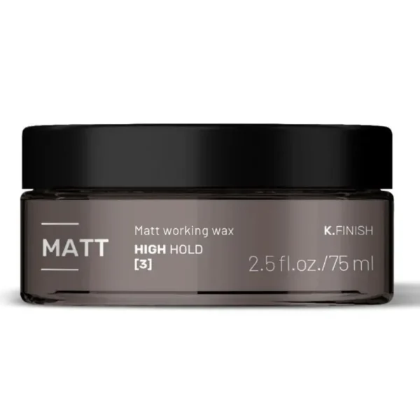 LAKME K.FINISH MATT Matt Working Wax - vaškas plaukams, 75 ml