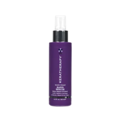 KERATHERAPY Keratin Infused Rapid Rescue - Atkūriamasis plaukų purškiklis su keratinu, 125 ml