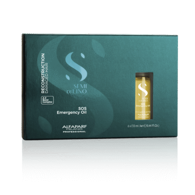 ALFAPARF MILANO SDL Reconstruction SOS Emergency Oil - Profesionalus pažeistų plaukų atkuriamasis aliejus 6x13ml