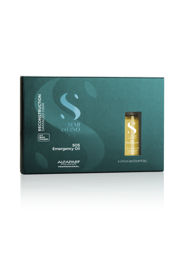 ALFAPARF MILANO SDL Reconstruction SOS Emergency Oil - Profesionalus pažeistų plaukų atkuriamasis aliejus 6x13ml