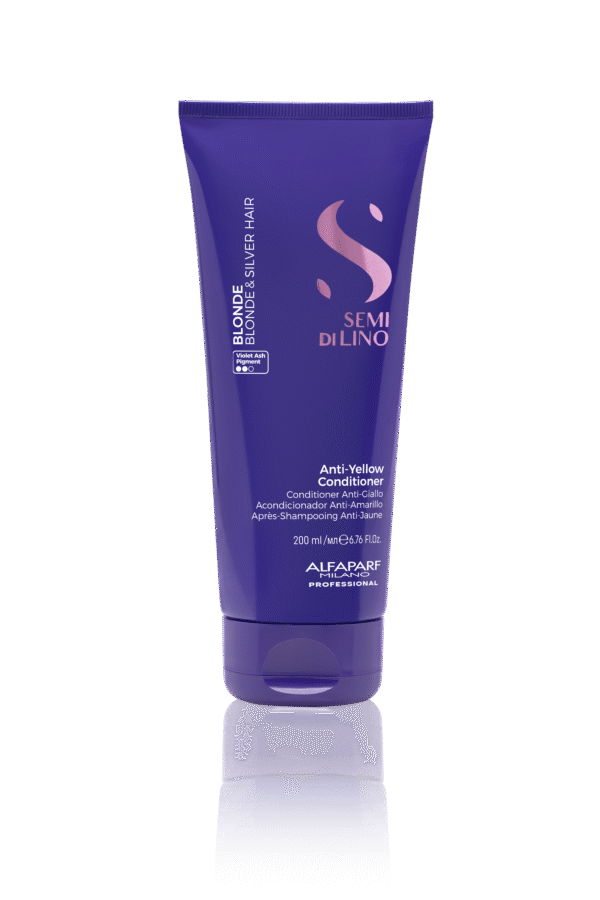 ALFAPARF MILANO Anti-Yellow Conditioner - Kondicionierius šviesiems plaukams, 200 ml