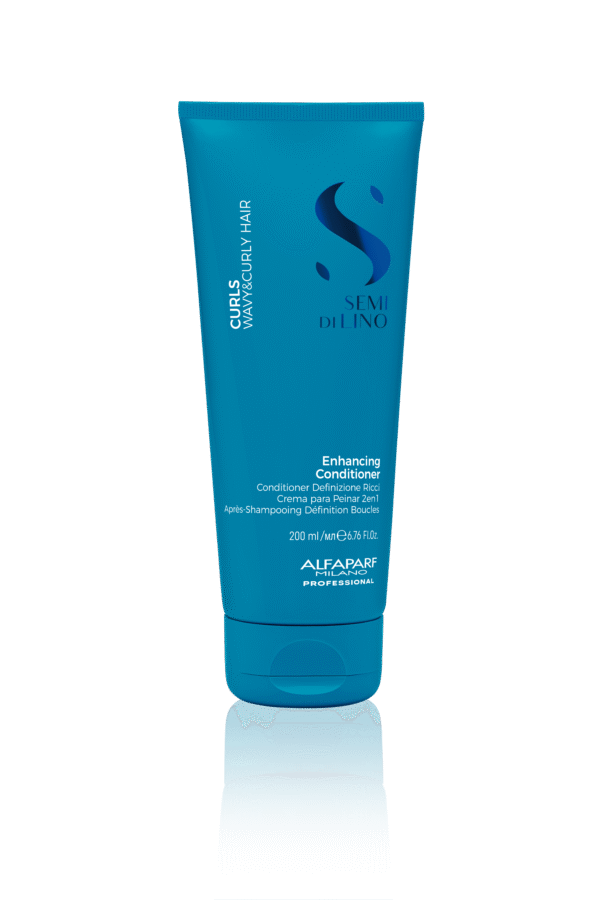 ALFAPARF MILANO Semi Di Lino Curls Enhancing - drėkinantis kondicionierius garbanotiems plaukams