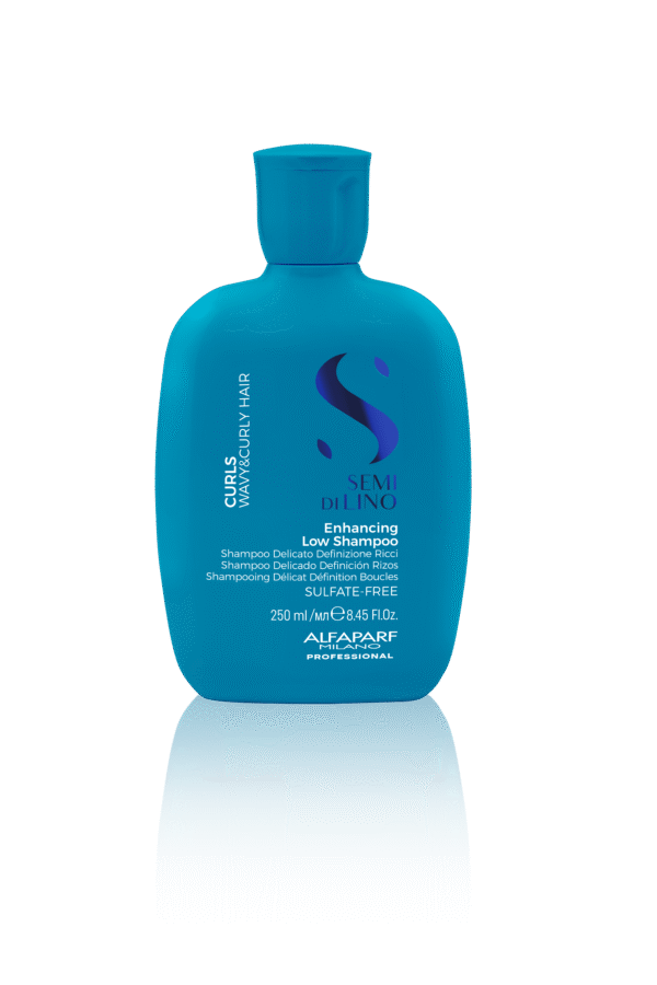ALFAPARF MILANO Semi Di Lino Curls Enhancing Low - Drėkinantis šampūnas garbanotiems plaukams