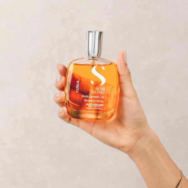 ALFAPARF MILANO Curls Multi-Benefit Oil - Daugiafunkcinis plaukų aliejus, 100 ml - Image 4