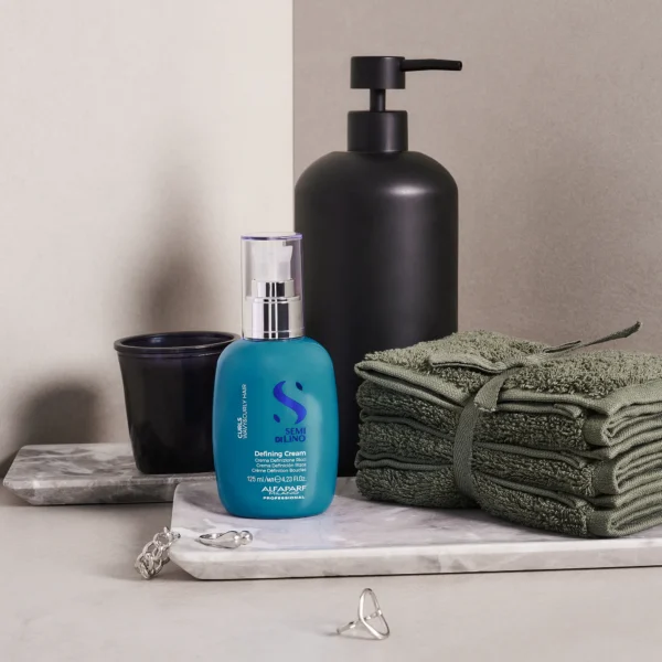 ALFAPARF MILANO Semi Di Lino Curls Defining - Garbanas formuojantis kremas su apsauga nuo karščio, 125 ml - Image 2