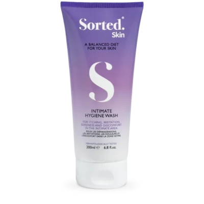 SORTED SKIN Intymios higienos prausiklis su prebiotikais, 200 ml