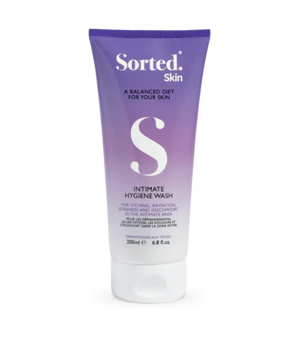 SORTED SKIN Intymios higienos prausiklis su prebiotikais, 200 ml