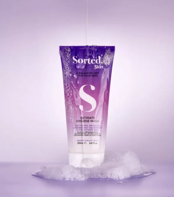 SORTED SKIN Intymios higienos prausiklis su prebiotikais, 200 ml - Image 3