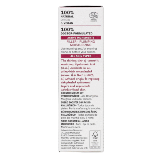 NOVEXPERT stangrinamasis veido serumas su hialurono rūgštimi (3.2%) - Image 5