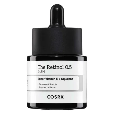 COSRX The Retinol 0.5 Oil veido aliejus su 0.5 % retinoliu