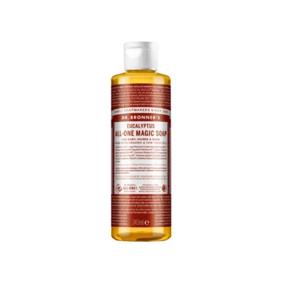DR.BRONNER'S ekologiškas skystas muilas EUCALYPTUS, 240 ml