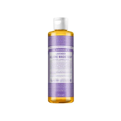 DR.BRONNER'S ekologiškas skystas muilas LAVENDER, 240 ml