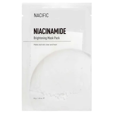 NACIFIC Niacinamide Brightening Mask Šviesinanti lakštinė veido kaukė su niacinamidu, 30 g