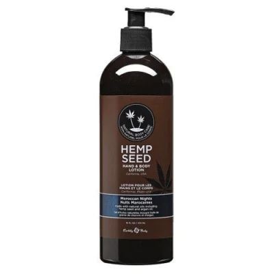 HEMP SEED Moroccan Hand & Body Lotion Nights Rankų ir kūno pienelis, 473 ml