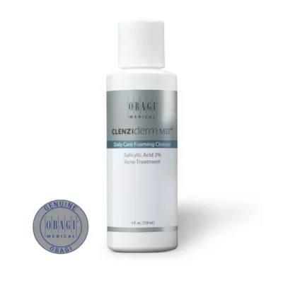 OBAGI CLENZIderm Kasdienis putojantis prausiklis į spuogus linkusiai odai, 118 ml