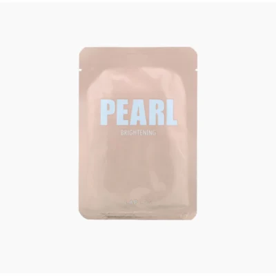 LAPCOS Daily Sheet Mask Pearl - Skaistinanti lakštinė veido kaukė su perlų ekstraktu