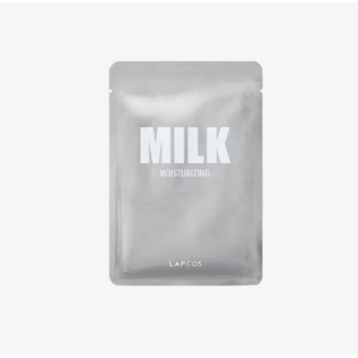 LAPCOS Daily Sheet Mask Milk - Drėkinanti lakštinė veido kaukė su pieno baltymais