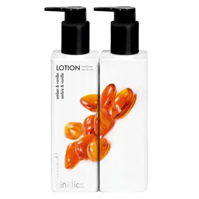 KINETICS Amber & Vanilla - Losjonas rankoms ir kūnui su gintaru ir vanile