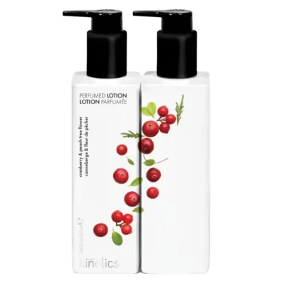 KINETICS Cranberry & Peach Tree - Losjonas rankoms ir kūnui su spanguolėmis ir persikų žiedais