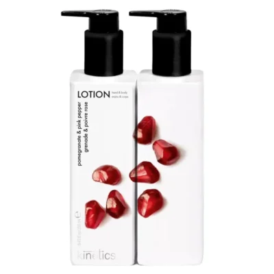 KINETICS Pomegranate & Pink Pepper - Losjonas rankoms ir kūnui su granatais ir rožiniais pipirais
