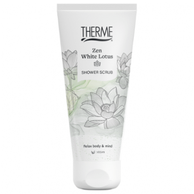 THERME ZEN WHITE LOTUS kūno šveitiklis, 200 ml