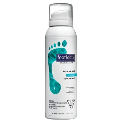 FOOTLOGIX apsauginės putos pėdoms DD cream mousse, 125 ml