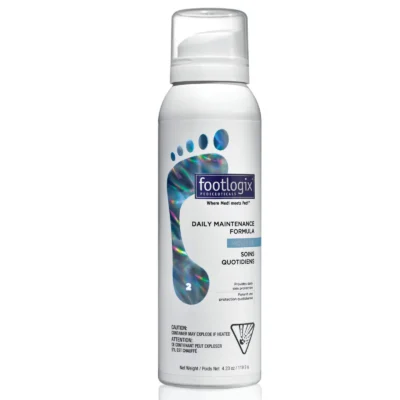 FOOTLOGIX putos kasdienei pėdų priežiūrai Daily maitenance formula, 125 ml