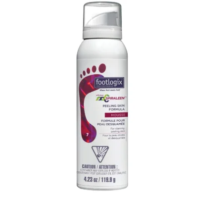 FOOTLOGIX Peeling skin formula priešgrybelinė priemonė, 125 ml