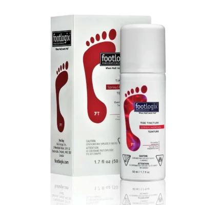 FOOTLOGIX Priešgrybelinė priemonė – Toe tincture spray, 50 ml