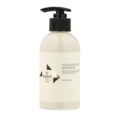 HADAT COSMETICS Golden Hour Shampoo – dažytiems ir šviesintiems plaukams šampūnas, 250 ml