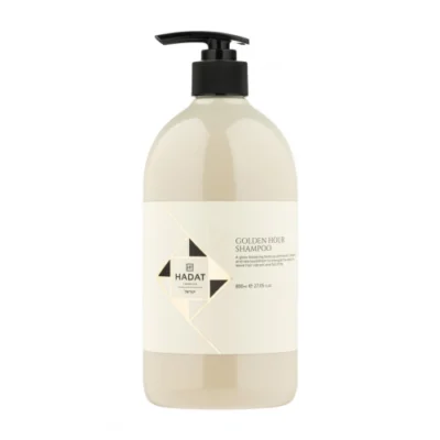 HADAT COSMETICS Golden Hour Shampoo – dažytiems ir šviesintiems plaukams šampūnas, 800 ml