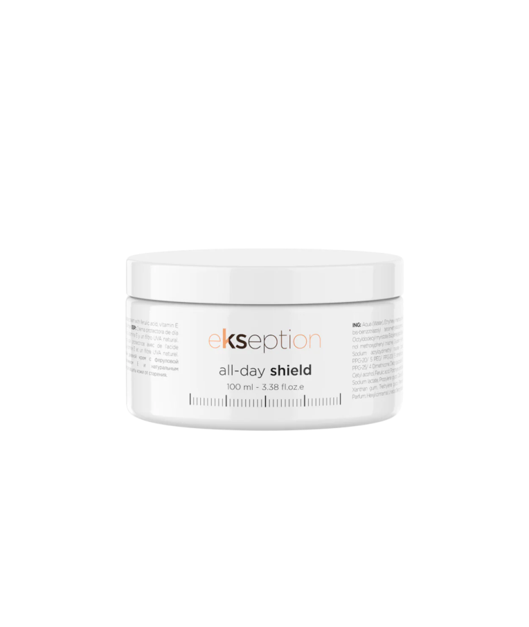 EKSEPTION All Day Shield - Apsauginis dieninis kremas SPF 50+, 100 ml