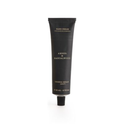 CERERIA MOLLA rankų kremas „Amber & Sandalwood", 80 ml