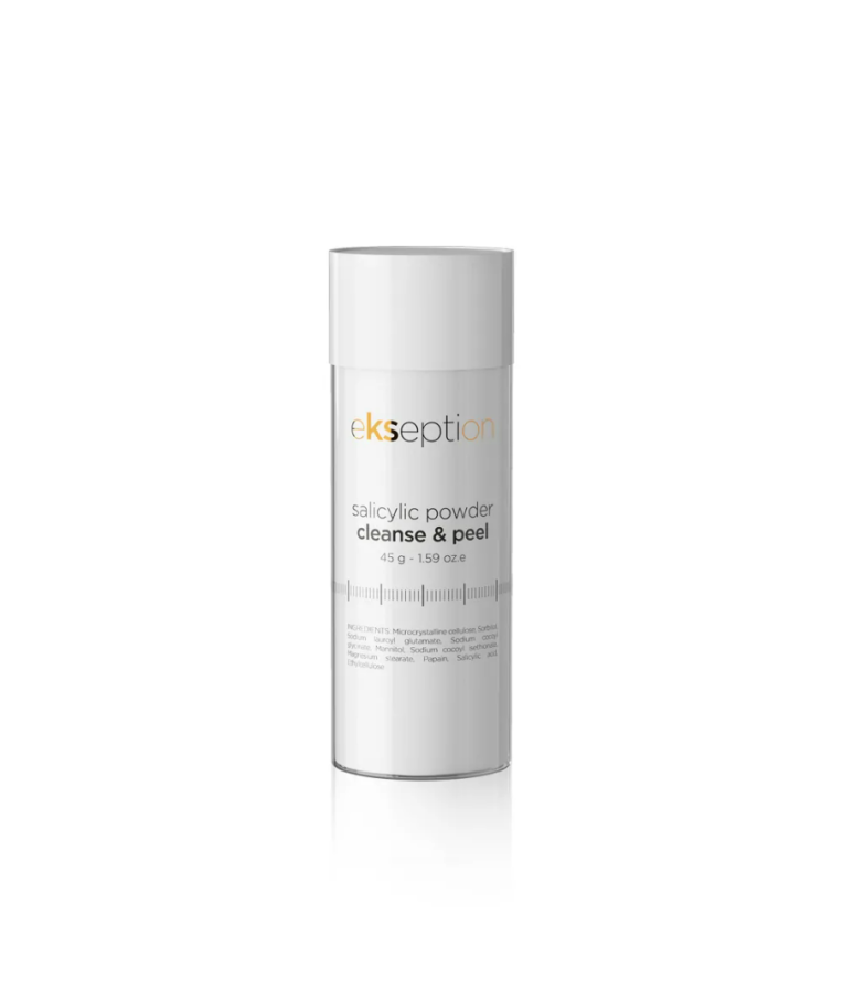 EKSEPTION Salicylic Powder Cleanse & Peel - Fermentinis prausiklis su salicilo rūgštimi, 45 g