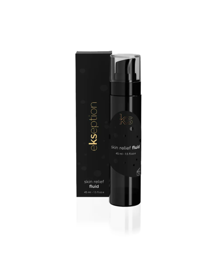EKSEPTION SKIN RELIEF FLUID - Priešuždeginimio poveikio serumas jautriai, raustančiai odai, 45 ml
