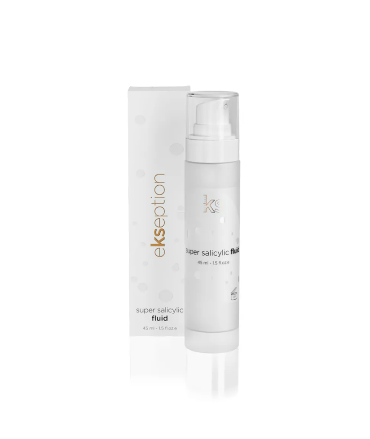 EKSEPTION SUPER SALICYLIC FLUID - Serumas riebiai, aknės pažeistai odai, 45 ml