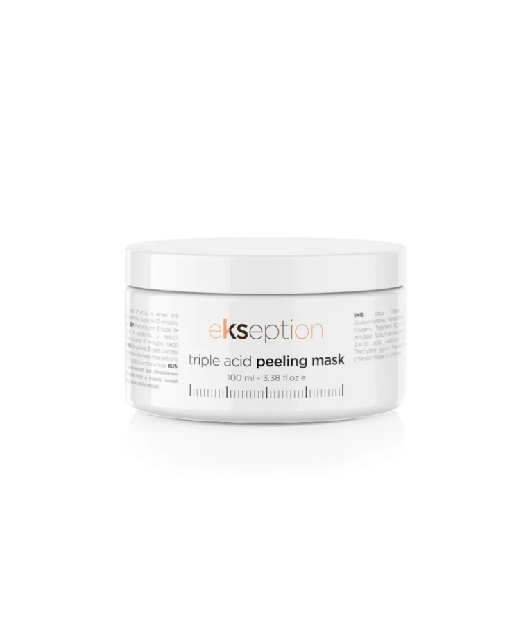 EKSEPTION Triple Acid Peeling Mask -Trijų rūgščių kaukė - pH 3.5, 100 ml