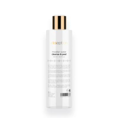 EKSEPTION Micellar water cleanse & peel - Micelinis vanduo pH 4.5, 400 ml